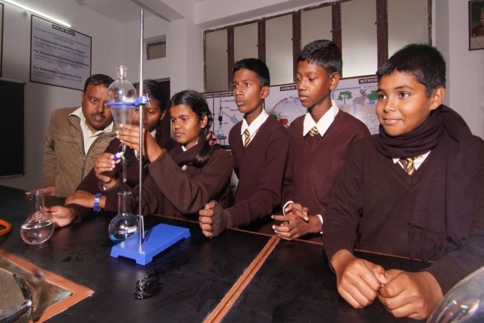 Fully Equipped Science Labs